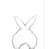 Lilipinso BUNNY - Kinderposter - Terug Konijn