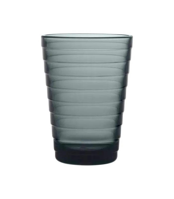 Iittala Aino Aalto Glas 33cl Donkergrijs 2 Stuks 3 Iittala Aino Aalto Glas 33cl Donkergrijs 2 Stuks
