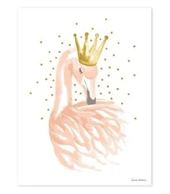 Lilipinso FLAMINGO - Kinderposter - Flamingo