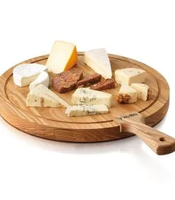 Boska Serveerplank Rond Friends L - Duurzaam - Bruin - ⌀ 40,3 Cm -Meubilair Geschäft da94ac8213cb4e30bb847766558655eb