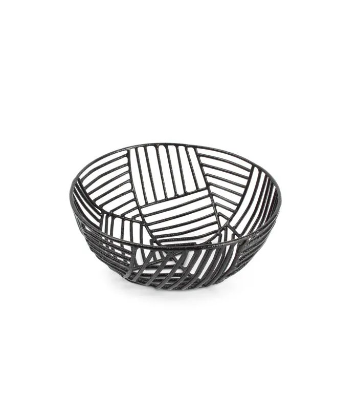 Salt & Pepper Draadmand 15xH6,5cm Zwart Tero 4 Salt & Pepper Draadmand 15xH6,5cm Zwart Tero - Image 2