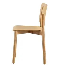 WOOOD Karel Stoel - Hout - Naturel - Set Van 2 -Meubilair Geschäft db06773a8ced446abc99fd3ea0949171