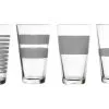 Salt & Pepper Glas 32,5cl Grijs Stripes - Set/4 -Meubilair Geschäft dbd5a7ec877d4ad996e838a42702580d