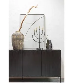 WOOOD Exclusive Exclusive Sterre Kandelaar - Metaal - Zwart - 56x43x18 -Meubilair Geschäft dbd94e4dbe414786b1026bc2b6d0ae66