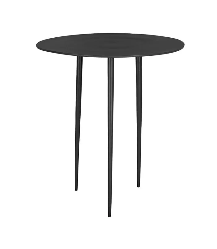 Leitmotiv Bijzettafel Supreme - Zwart - Ø42,5cm 3 Leitmotiv Bijzettafel Supreme - Zwart - Ø42,5cm