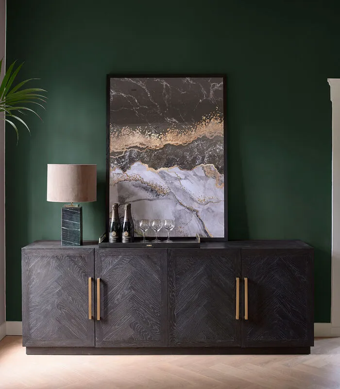 Rivièra Maison Dressoir Kasten - 5th Avenue Dresser - Zwart 4 Rivièra Maison Dressoir Kasten - 5th Avenue Dresser - Zwart - Image 2