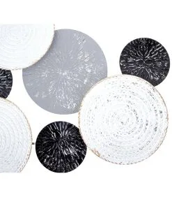 PRESENT TIME Muurkunst Circles - Zwart, Grijs En Wit - Large - 73x47,5x5,5cm 7 PRESENT TIME Muurkunst Circles - Zwart, Grijs En Wit - Large - 73x47,5x5,5cm -Meubilair Geschäft dd625dc4363b4a6e8bc02056c5d08530