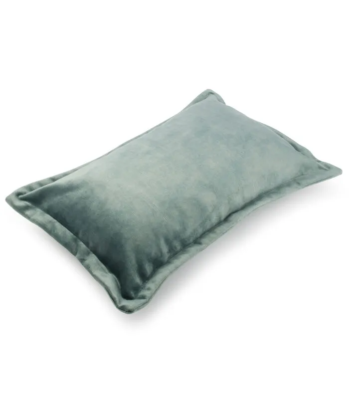 Salt & Pepper Kussen 45x30cm Velvet MuntGroen Lounge 4 Salt & Pepper Kussen 45x30cm Velvet MuntGroen Lounge - Image 2