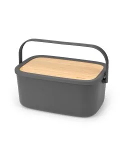 Brabantia Broodtrommel Nic - Dark Grey