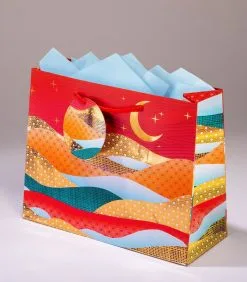 Editor Geschenkentas MoonL 25 X H 20 X P 10 Cmpaysage Abstrait