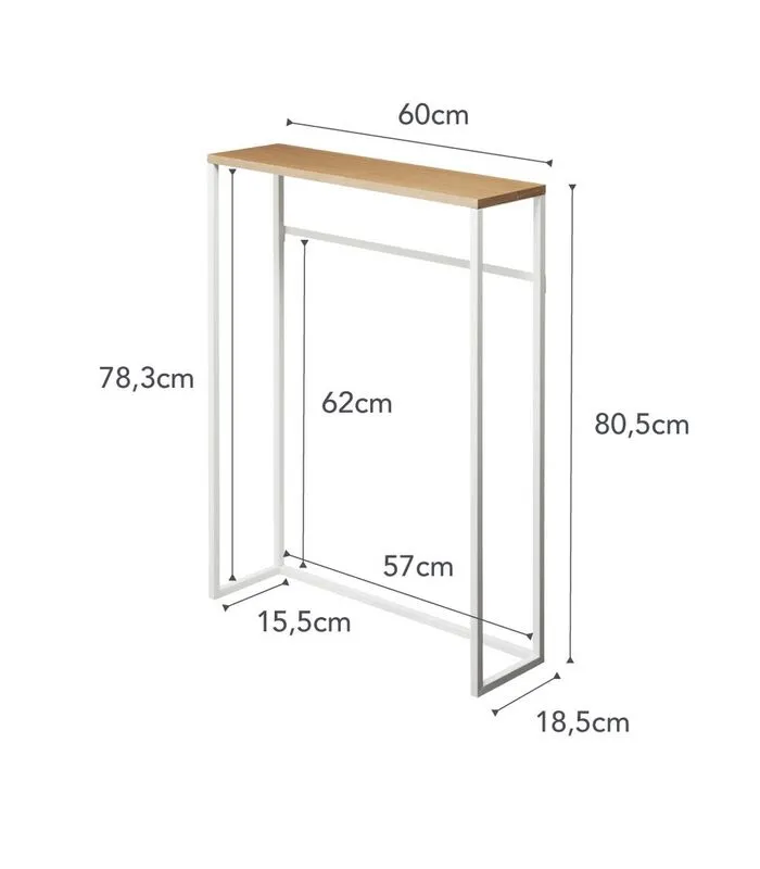 Yamazaki Console Table - Tower - White 7 Yamazaki Console Table - Tower - White - Image 5
