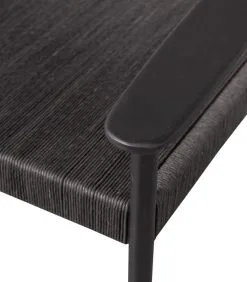 WOOOD Exclusive Exclusive Fauteuil Lael - Mango/Koord - Naturel/Zwart - 74x66x70 -Meubilair Geschäft df8f25ac63e84c58a79aeacd65960b02