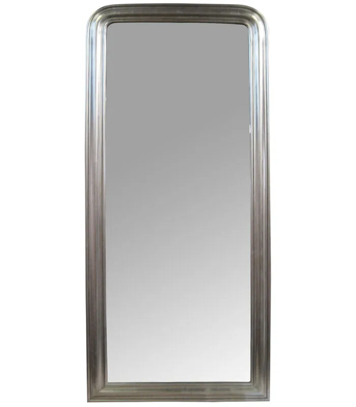 Rivièra Maison Spiegel Staand - Place Vendôme Mirror - 100x220 Cm - Zilver 3 Rivièra Maison Spiegel Staand - Place Vendôme Mirror - 100x220 Cm - Zilver