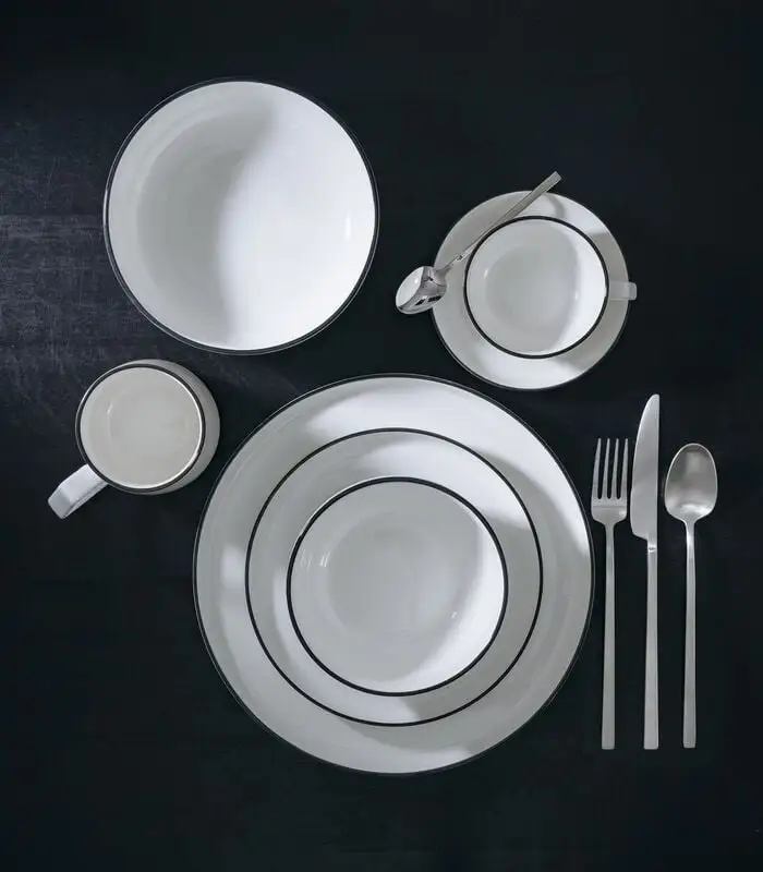 Salt & Pepper STUDIO BASE Diep Bord 21,5 Cm Wit (set/4) 5 Salt & Pepper STUDIO BASE Diep Bord 21,5 Cm Wit (set/4) - Image 3