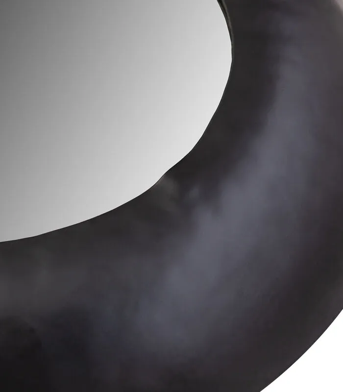 WOOOD Exclusive Exclusive Wolf Spiegel - Metaal - Zwart - 75x75x7 5 WOOOD Exclusive Exclusive Wolf Spiegel - Metaal - Zwart - 75x75x7 - Image 3