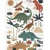 Lilipinso SUNNY Muursticker Kinderkamer - Dinosaurussen - 29,7 X 42 Cm