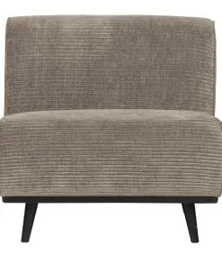 BePureHome Statement 1-Zits Element - Ribstof - Clay - 77x79x93