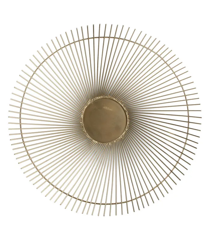 Salt & Pepper Draadmand 40xH5cm Goud Twisted Iris 5 Salt & Pepper Draadmand 40xH5cm Goud Twisted Iris - Image 3