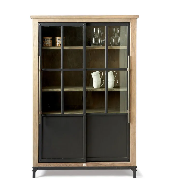 Rivièra Maison Buffetkast - Kast - The Hoxton Cabinet Low - Zwart 3 Rivièra Maison Buffetkast - Kast - The Hoxton Cabinet Low - Zwart