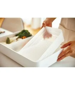 Yamazaki Cooking Tray Square - Tower - White -Meubilair Geschäft e6d91160a2f9445fac73a055ff46ea89