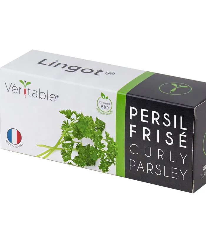 Veritable Lingot® Krulpeterselie BIO - Voor Véritable® Moestuinen 3 Veritable Lingot® Krulpeterselie BIO - Voor Véritable® Moestuinen