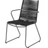Exotan Tuinstoel Met Armleuning Slimm - Metaal - Zwart - 88x61x52 2 Exotan Tuinstoel Met Armleuning Slimm - Metaal - Zwart - 88x61x52 -Meubilair Geschäft e739142d572a470093ee782f0d4be186