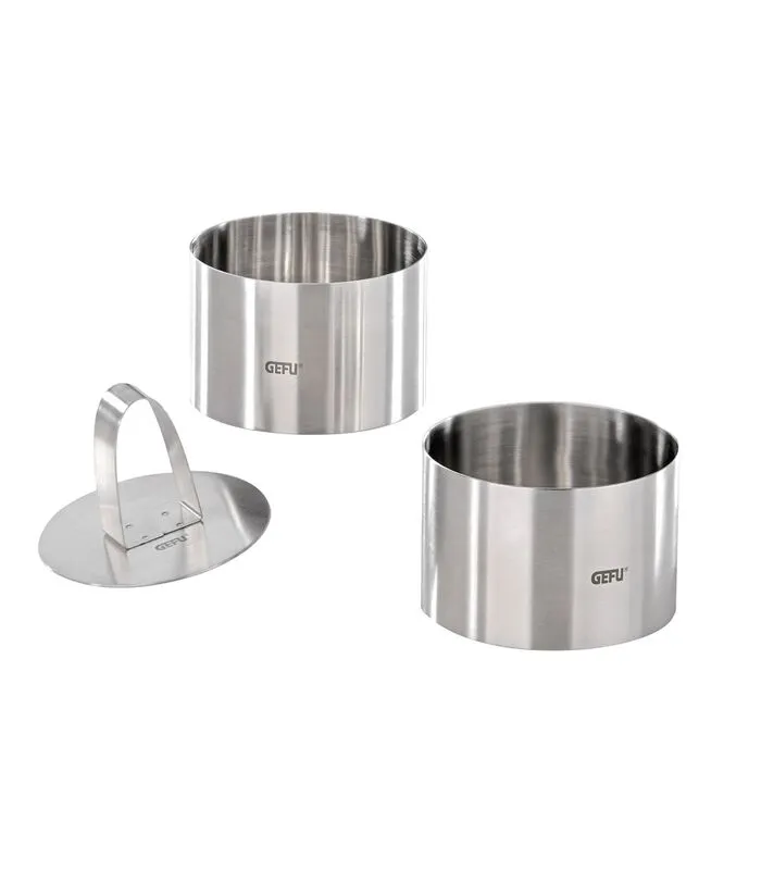 GEFU Ringen Voor Desserts En Voorgerechten FORMA, 2 Stuks 3 GEFU Ringen Voor Desserts En Voorgerechten FORMA, 2 Stuks