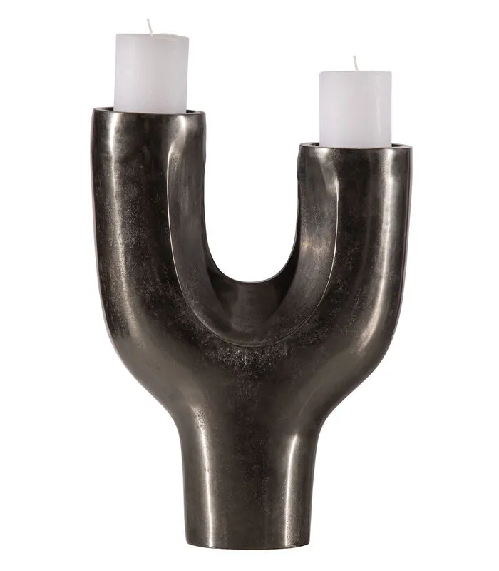 WOOOD Exclusive Exclusive Don Kaarsenstandaard - Metaal - Zwart - 40x30x12 3 WOOOD Exclusive Exclusive Don Kaarsenstandaard - Metaal - Zwart - 40x30x12