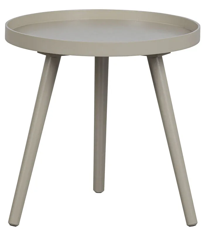 WOOOD Sasha Bijzettafel - Hout/MDF - Antique Beige - 41x41x41 3 WOOOD Sasha Bijzettafel - Hout/MDF - Antique Beige - 41x41x41