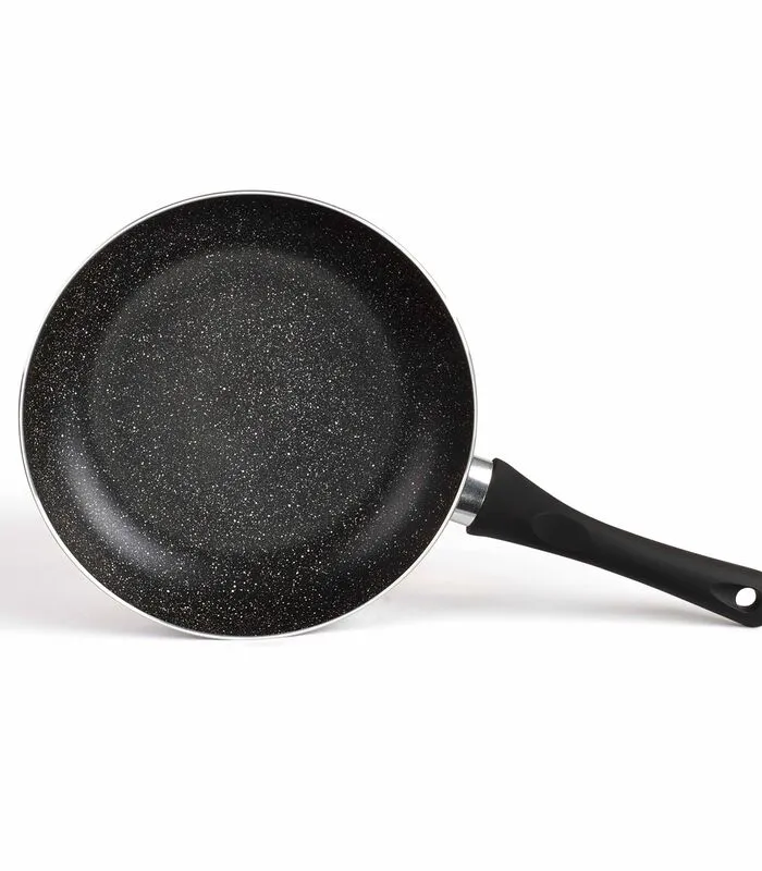 LIVOO Set Van 3 Pannen Met Steenlook 5 LIVOO Set Van 3 Pannen Met Steenlook - Image 3