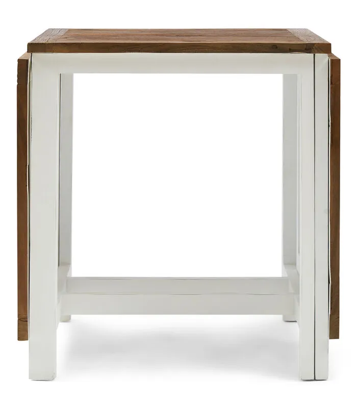 Rivièra Maison Riviera Maison Eettafel Uitschuifbaar - Wooster Street Dining Table Extendable - 80x70/200 Cm - Wit 4 Rivièra Maison Riviera Maison Eettafel Uitschuifbaar - Wooster Street Dining Table Extendable - 80x70/200 Cm - Wit - Image 2