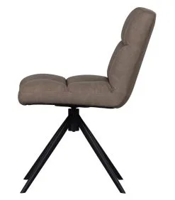 WOOOD Exclusive Exclusive Vinny Draaibare Eetkamerstoel - Leerlook - Taupe - 80x48x45 9 WOOOD Exclusive Exclusive Vinny Draaibare Eetkamerstoel - Leerlook - Taupe - 80x48x45 -Meubilair Geschäft eaed496fca4a4943b9ed4dd12efbc739