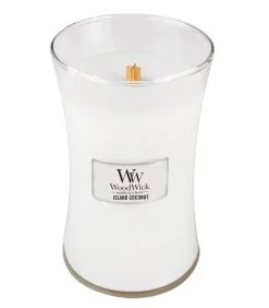 WoodWick Kaars Island Coconut Large Kaars
