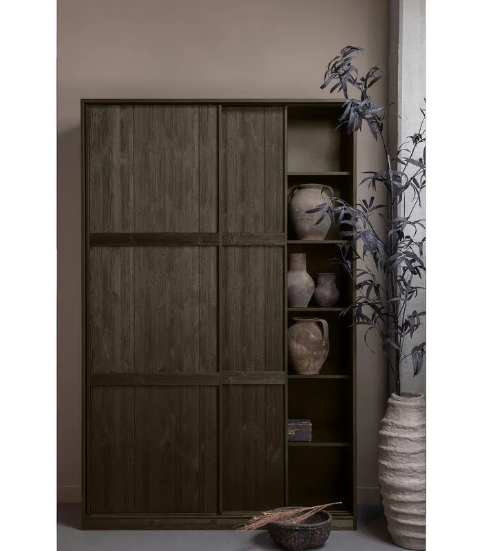 BePureHome Katoi Opbergkast - Geborsteld Grenen - Ceder - 215x139x44 4 BePureHome Katoi Opbergkast - Geborsteld Grenen - Ceder - 215x139x44 - Image 2