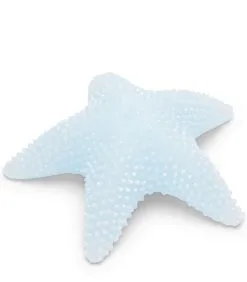 Rivièra Maison Kaars, Decoratieve Stompkaars Zeester - Starfish - Lichtblauw