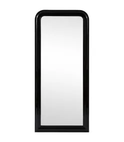Rivièra Maison Spiegel Staand - Place Vendôme Mirror - 100x220 Cm - Zwart