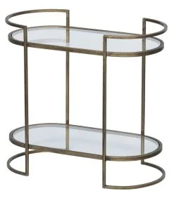 BePureHome Capital Sidetable - Metaal - Antique Brass - 55x60x32
