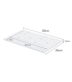 Yamazaki Foldable Drainer - Tower - White -Meubilair Geschäft ee86ecbba9414622aa96c721830797c8