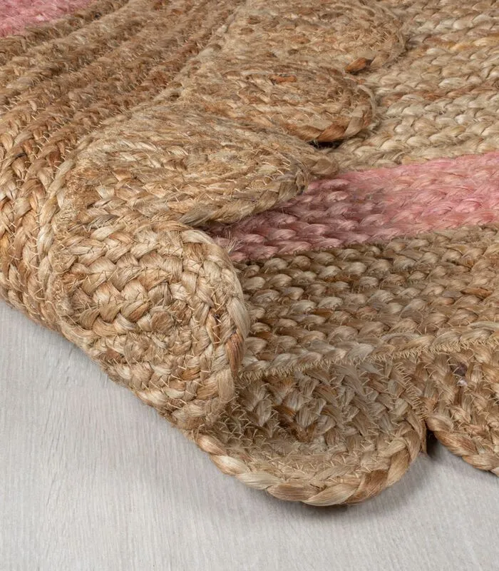 Novatrend Jute Woonkamertapijt FLOWER JUTE 6 Novatrend Jute Woonkamertapijt FLOWER JUTE - Image 4