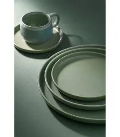 Palmer Bord Sandy Loam 22 Cm Groen Stoneware 2 Stuk(s) -Meubilair Geschäft ee9d4197c2734b588bb897e6b355f1dd