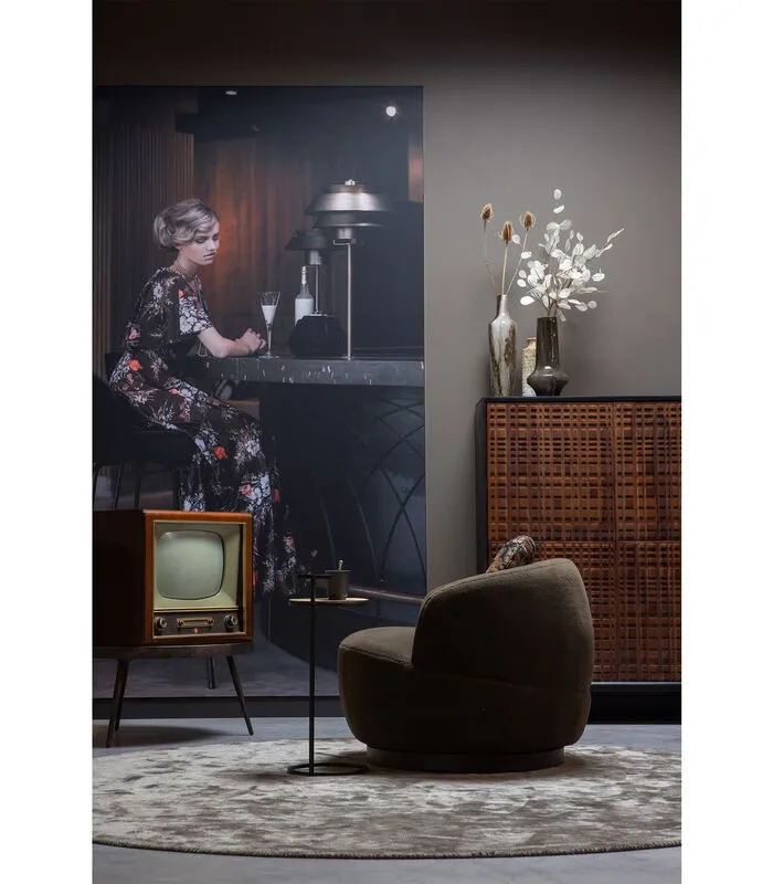 BePureHome Woolly Draaifauteuil - Schapenvacht - Groen - 71x84x88 5 BePureHome Woolly Draaifauteuil - Schapenvacht - Groen - 71x84x88 - Image 3