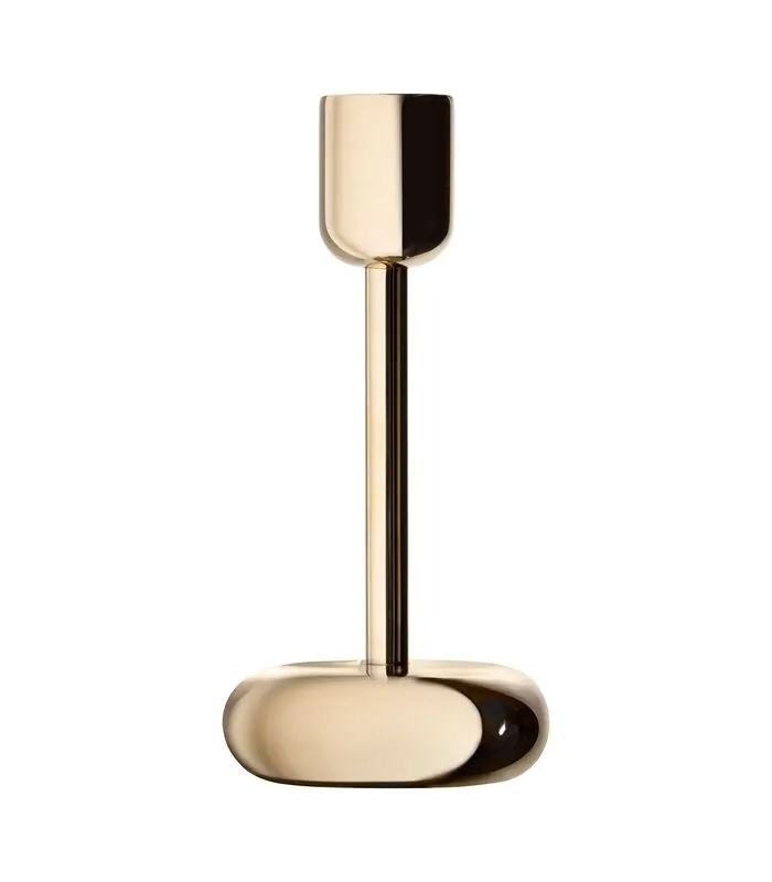 Iittala Nappula Kandelaar 183mm Messing 3 Iittala Nappula Kandelaar 183mm Messing
