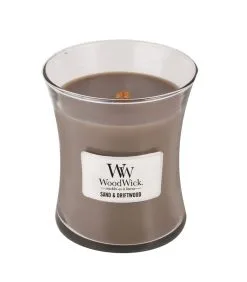 WoodWick Kaars Sand & Driftwood Medium