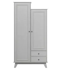 WOOOD Lily Garderobekast - Grenen - Clay - 190x98x41