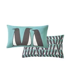 Scion Living PINGOUINS Celadon - Kussen Katoen