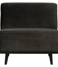 BePureHome Statement 1-Zits Element - Velvet - Warm Groen - 77x79x93