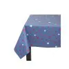 Fleur De Soleil Gecoat Tafelkleed Stars Denim Rood