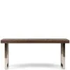 Rivièra Maison Wandtafel - Haltafel - Washington Sidetable Hout - Zilver -Meubilair Geschäft f35fa5c2d1f04b69b969014a47e3e72f