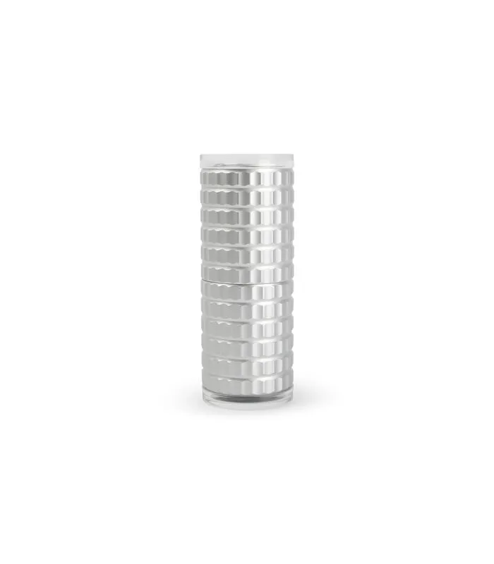 Salt & Pepper Peper/zoutmolen H12,5cm Geribbeld Zilver Savor 3 Salt & Pepper Peper/zoutmolen H12,5cm Geribbeld Zilver Savor