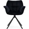 Rivièra Maison Eetkamerstoel Met Armleuning - Carnaby Dining Armchair - Donkerblauw